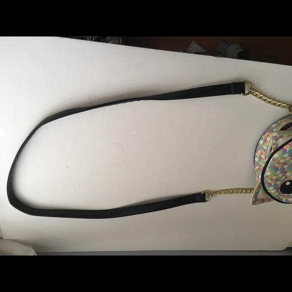 Super adorable Betsey Johnson cat kitty messenger - Picture 5 of 8